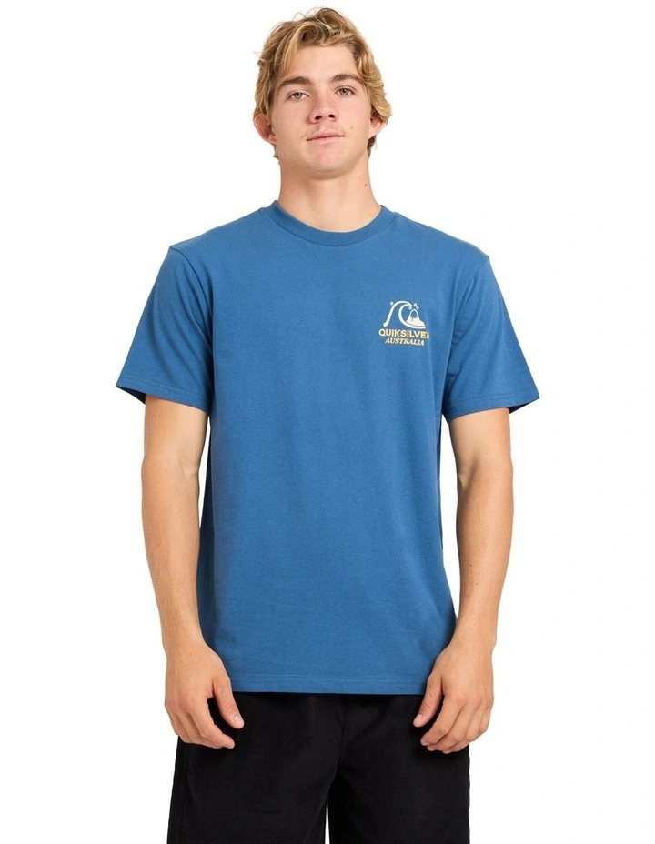 Surf Shop T-Shirt In Blue Horizon image 1