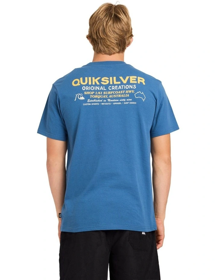 Surf Shop T-Shirt In Blue Horizon image 2