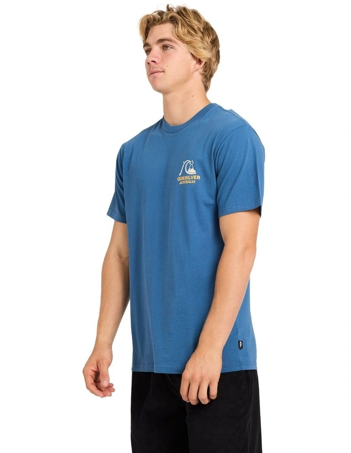 Surf Shop T-Shirt In Blue Horizon image 3