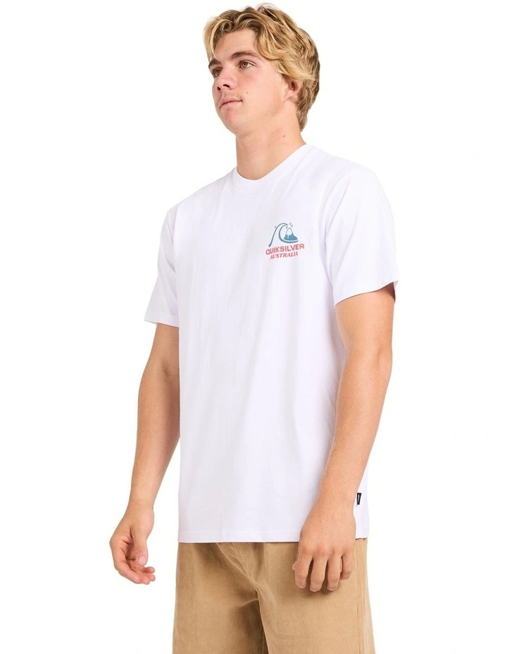 Surf Shop T-Shirt In White image 3