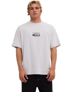 Bells Bowl T-Shirt In Grey Violet