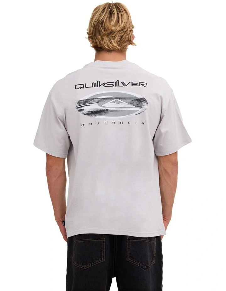 Bells Bowl T-Shirt In Grey Violet image 2