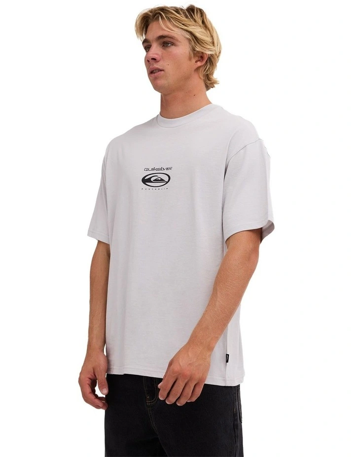 Bells Bowl T-Shirt In Grey Violet image 3