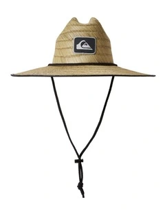 Pierside Taper Straw Hat In Black