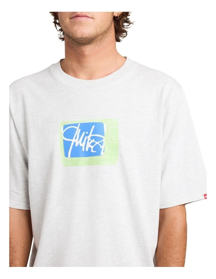 Tele T-Shirt In Snow White image 4