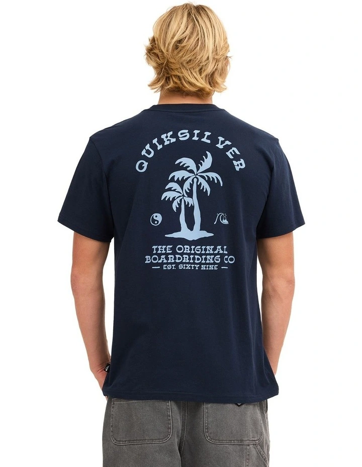 Chiller T-Shirt In Dark Navy image 2
