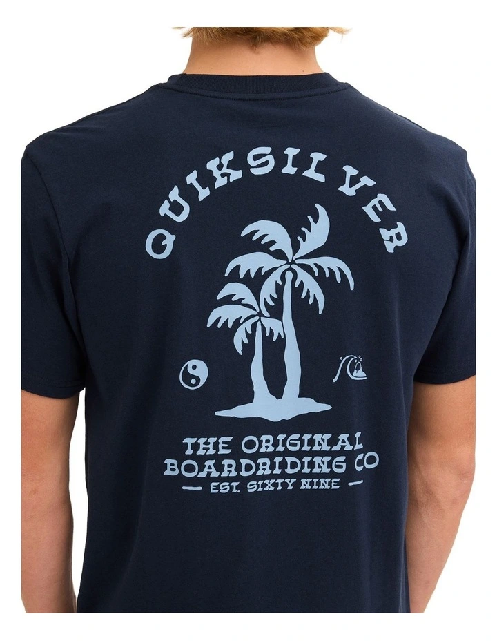 Chiller T-Shirt In Dark Navy image 4