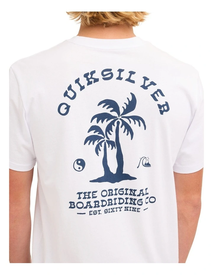 Chiller T-Shirt In White image 4