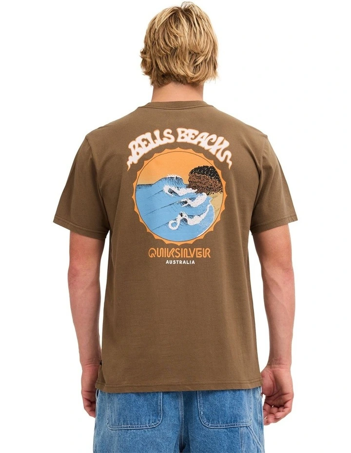 Psych Bells T-Shirt In Brown image 2