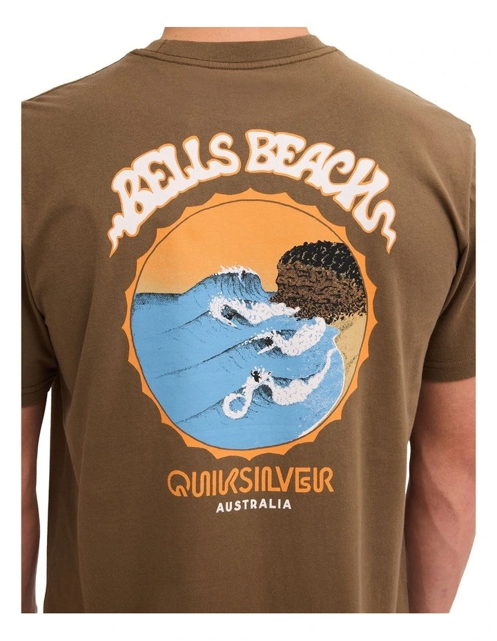 Psych Bells T-Shirt In Brown image 4