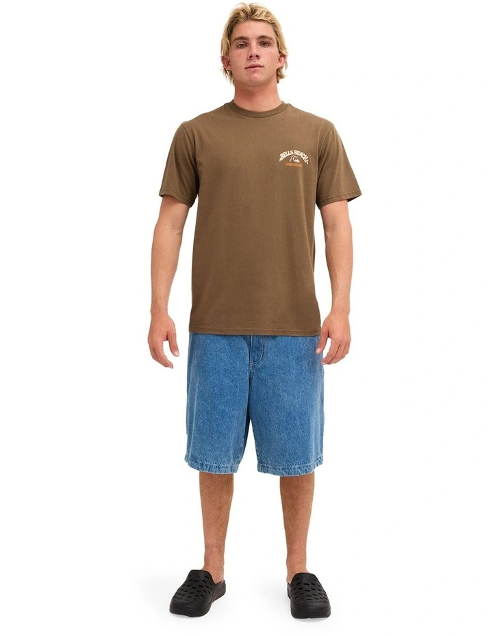 Psych Bells T-Shirt In Brown image 5