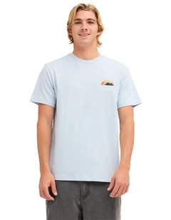 Mountain Lines T-Shirt In Skyway