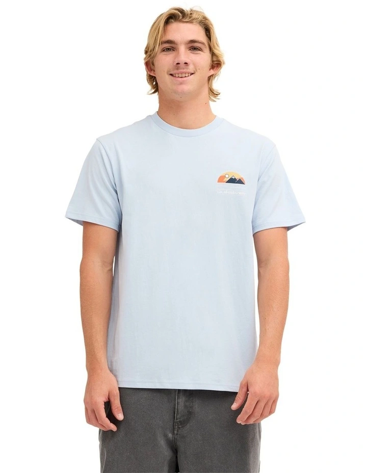 Mountain Lines T-Shirt In Skyway image 1
