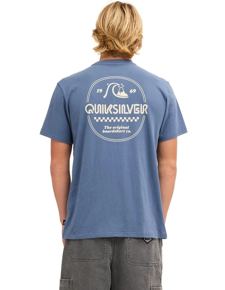 OG Oval T-Shirt In Vintage Indigo image 2