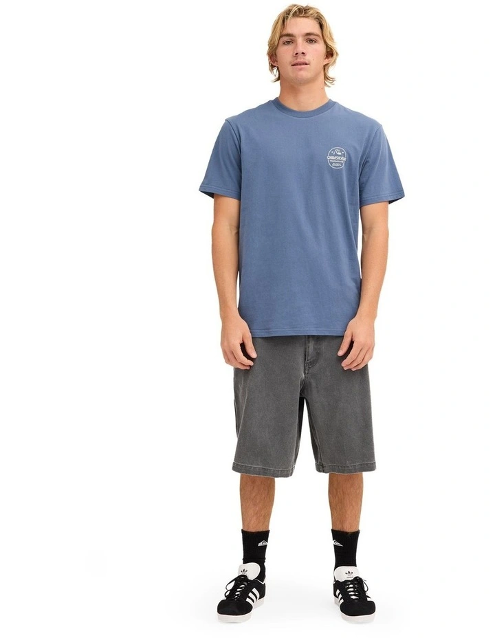 OG Oval T-Shirt In Vintage Indigo image 5