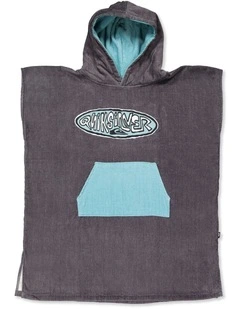 Boys 8-16 Wax Heads Hooded Towel In Iron Gate