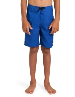 Boys 8-16 Everyday Billboard 17 Inch Boardshorts in Monaco Blue
