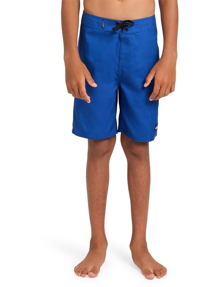 Boys 8-16 Everyday Billboard 17 Inch Boardshorts in Monaco Blue image 1