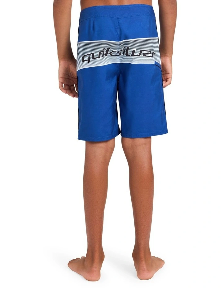 Boys 8-16 Everyday Billboard 17 Inch Boardshorts in Monaco Blue image 2