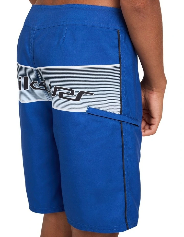 Boys 8-16 Everyday Billboard 17 Inch Boardshorts in Monaco Blue image 4