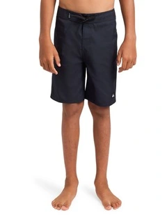 Boys 8-16 Everyday Billboard 17 Inch Boardshorts in Black