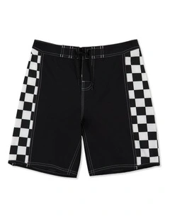 Boys 8-16 Original Arch 17 Inch Boardshorts in Black
