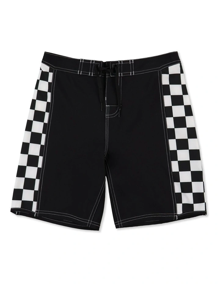 Boys 8-16 Original Arch 17 Inch Boardshorts in Black image 1