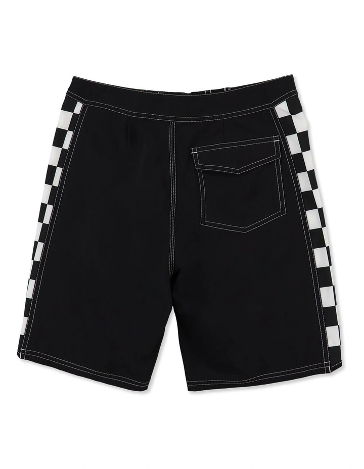 Boys 8-16 Original Arch 17 Inch Boardshorts in Black image 2