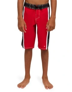 Boys 8-16 Eliminator 19 Inch Boardshorts In Salsa