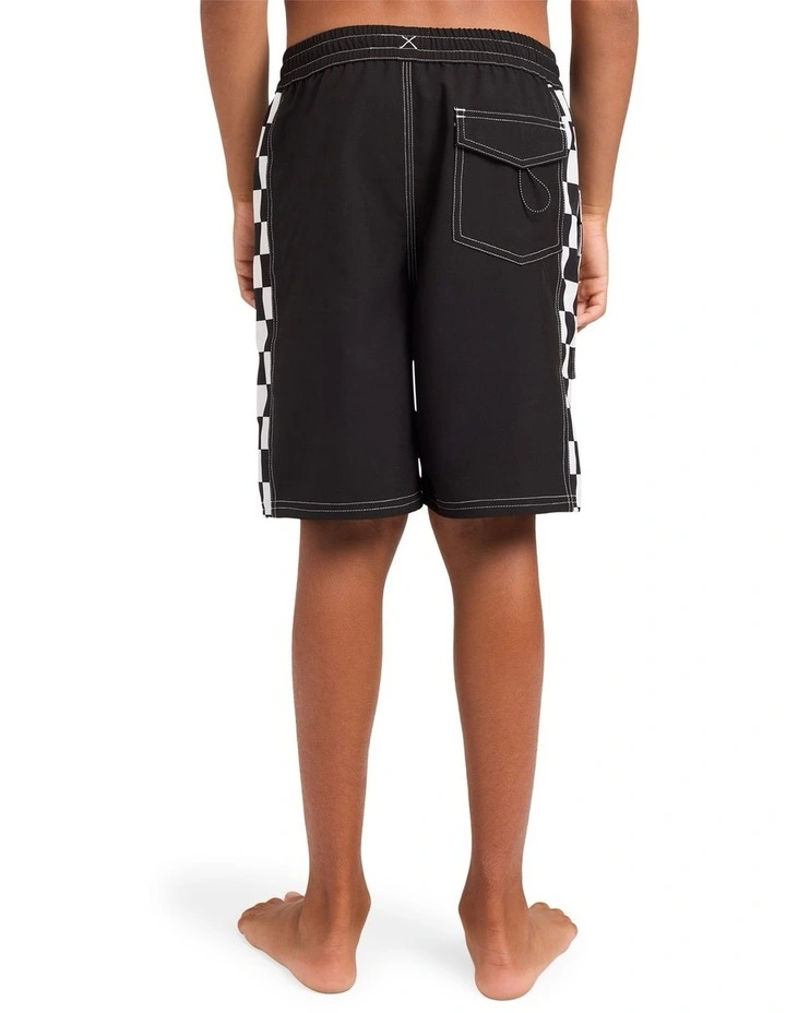 Boys 8-16 Original Arch 17 Inch Volley Shorts in BLACK image 2