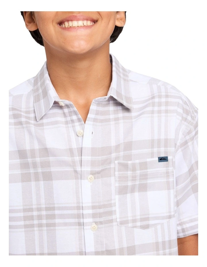 Boys 8-16 Campaign Shirt In Gray Violet image 4