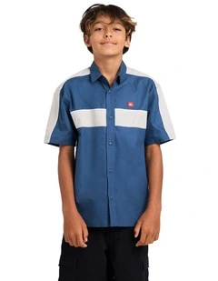 Boys 8-16 Genetic Shirt  In Dark Denim