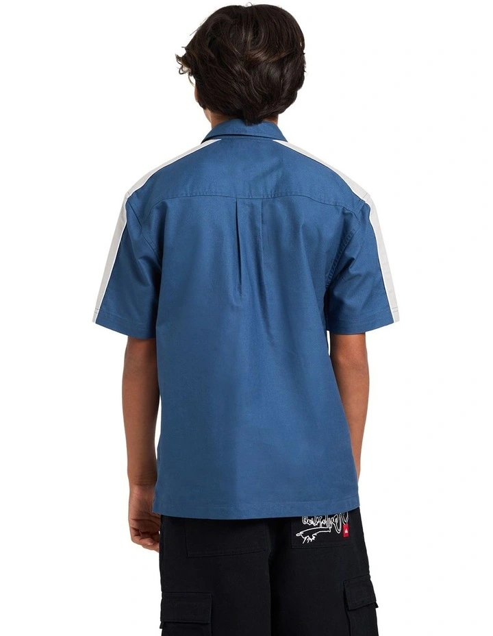 Boys 8-16 Genetic Shirt In Dark Denim image 2