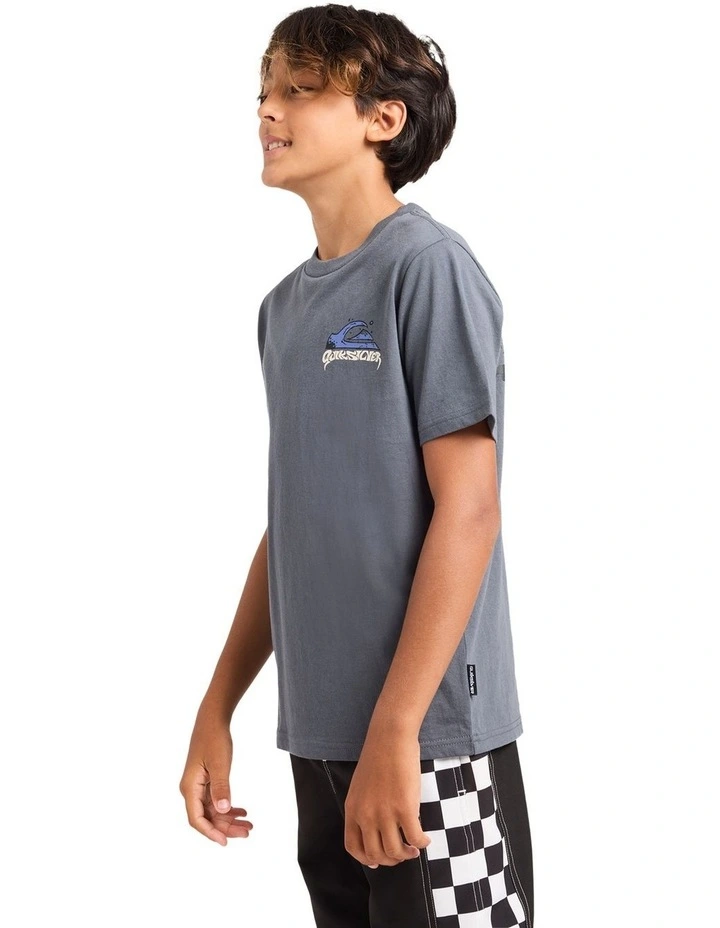 Boys 8-16 Tripical T-Shirt In Iron Gate image 3