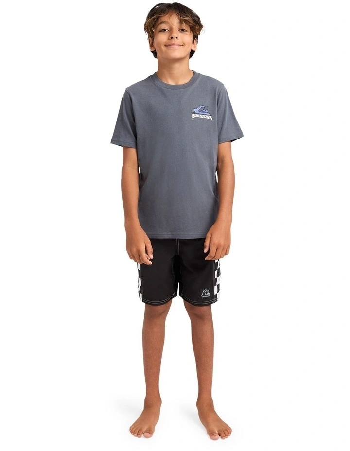Boys 8-16 Tripical T-Shirt In Iron Gate image 5