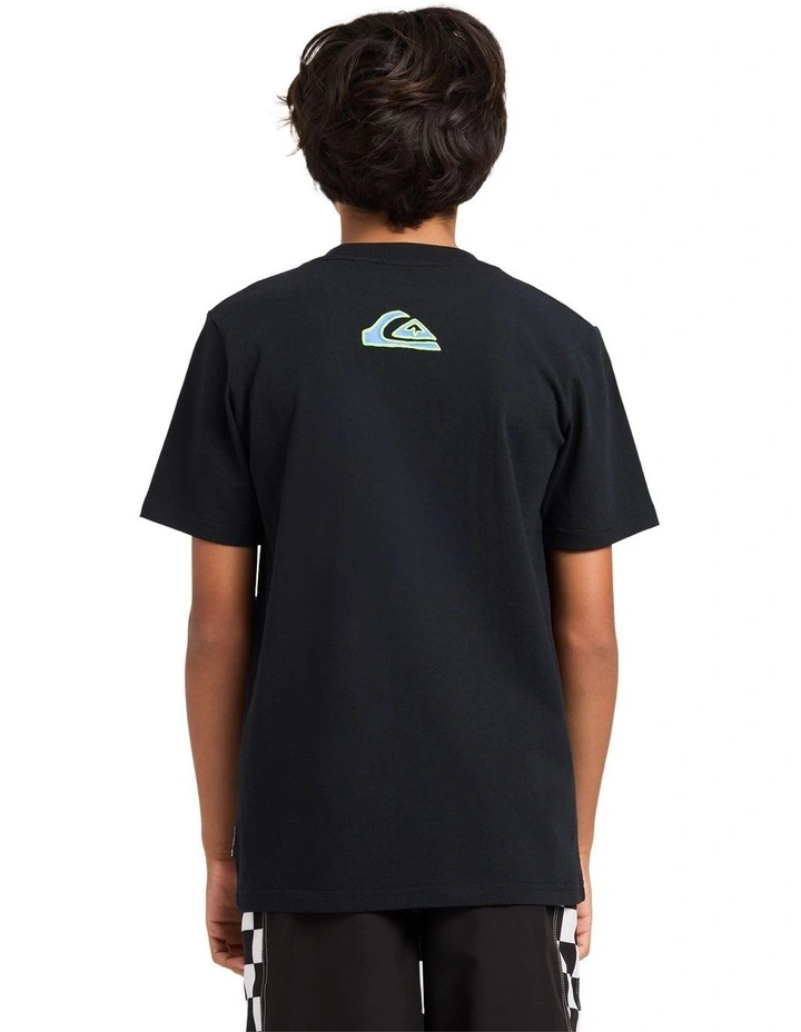 Boys 8-16 Melted T-Shirt In Black image 2