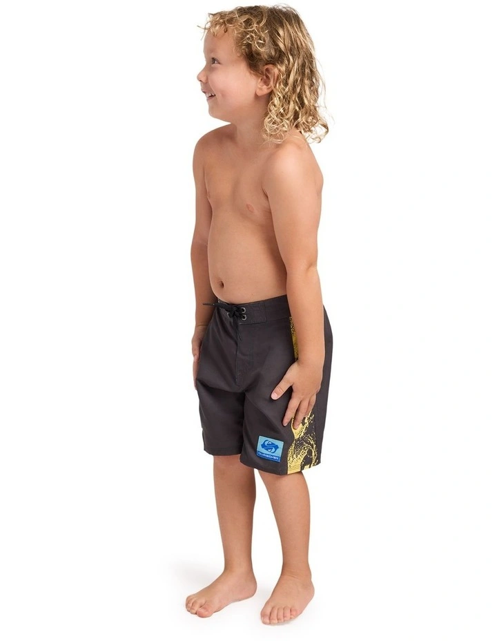 Boys 2-7 Wax Heads 13 Inch Boardshorts In Dark Shadow image 3