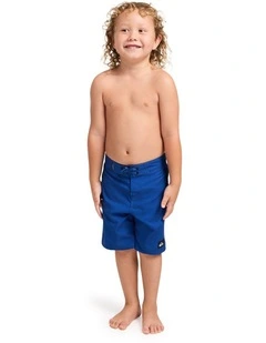 Boys 2-7 Everyday Billboard 13 Inch Boardshorts in Monaco Blue