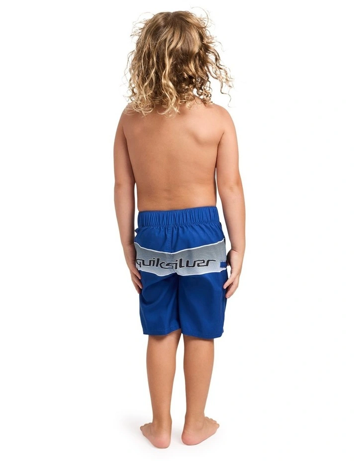Boys 2-7 Everyday Billboard 13 Inch Boardshorts in Monaco Blue image 2