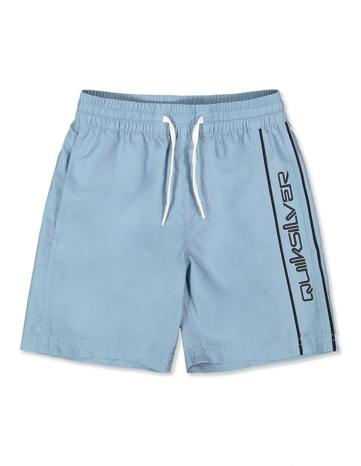 Boys 2-7 Everyday Vert 13 Inch Volley Shorts In Faded Denim image 1