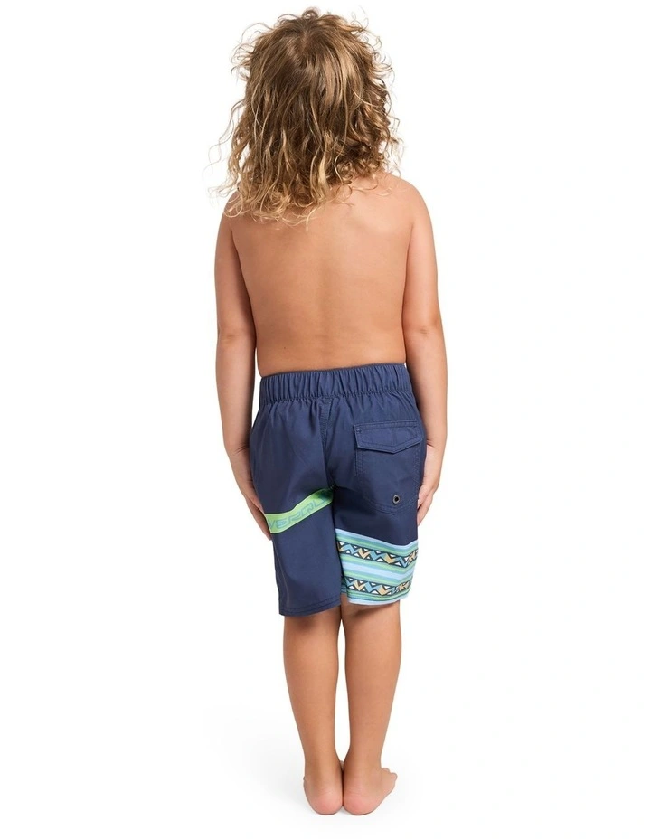 Boys 2-7 Wax Heads Half Jam 13 Inch Volley Shorts In Mood Indigo image 2
