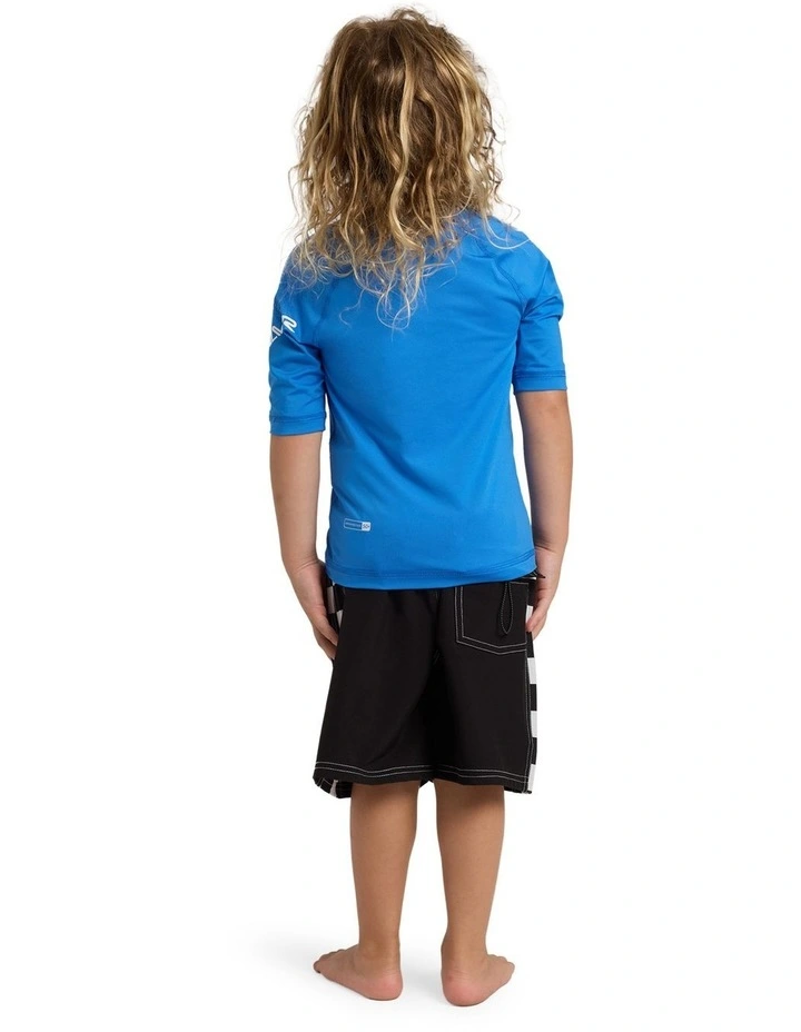 Boys 2-7 All Time Id Rashguards In Palace Blue image 2