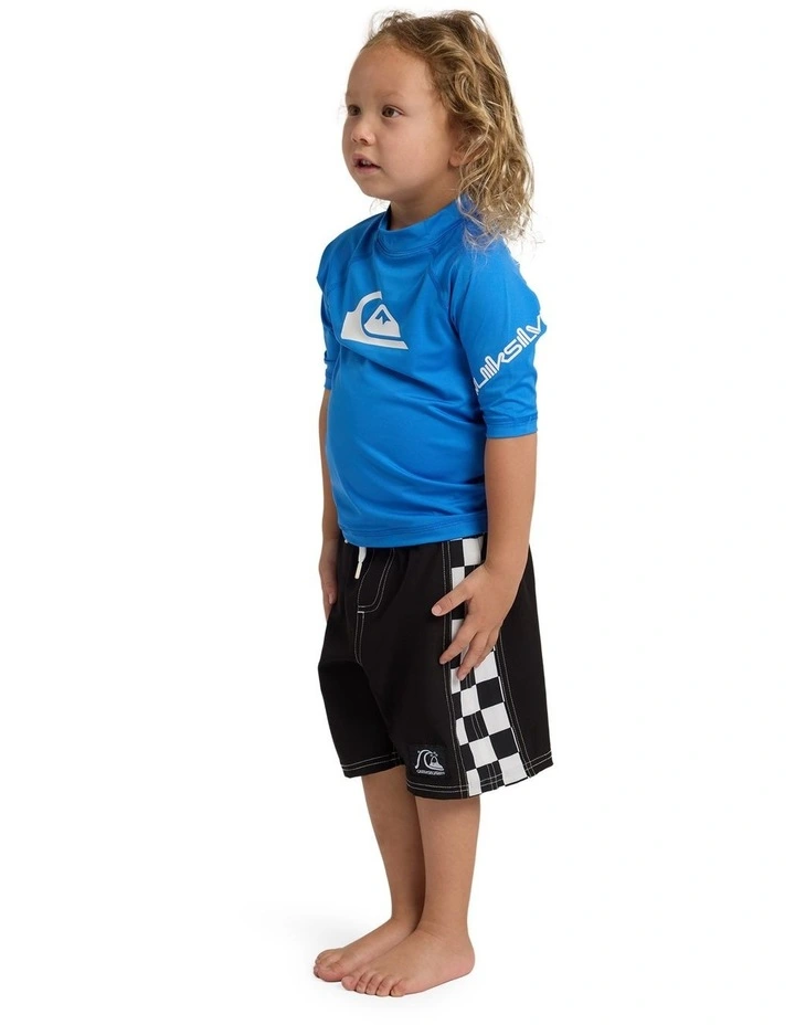 Boys 2-7 All Time Id Rashguards In Palace Blue image 3