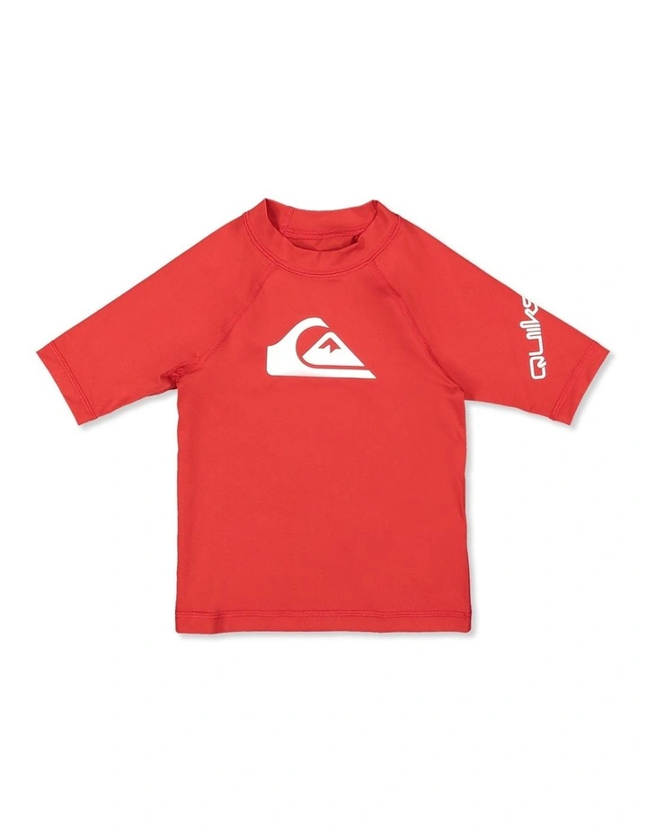 Boys 2-7 All Time Id Rashguards In Salsa image 1
