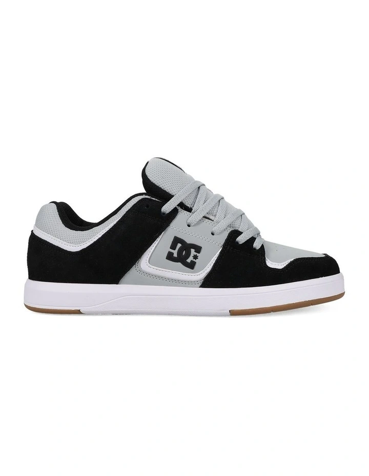 Cure Leather Skate Shoes in Black image 2