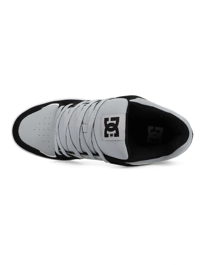 Cure Leather Skate Shoes in Black image 5