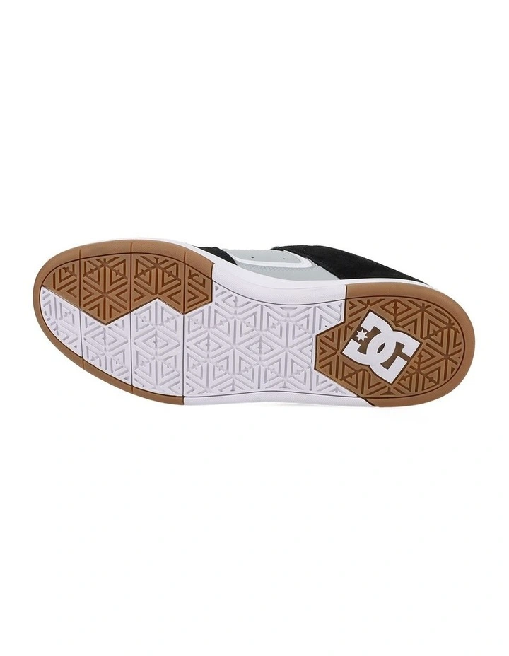 Cure Leather Skate Shoes in Black image 6