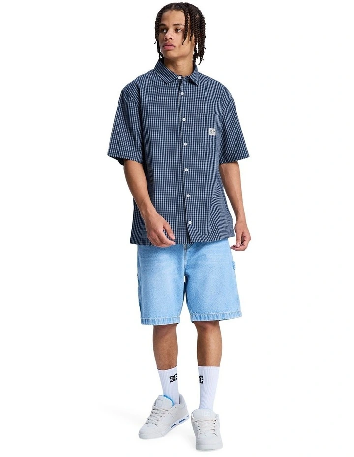 Game On Short Sleeve Shirt in Estate Blue image 5