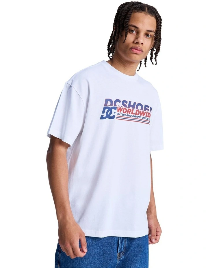 Queltra Lhss Short Sleeve T-Shirt in Optic White image 1