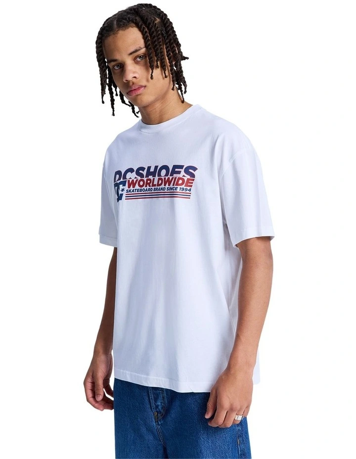 Queltra Lhss Short Sleeve T-Shirt in Optic White image 3